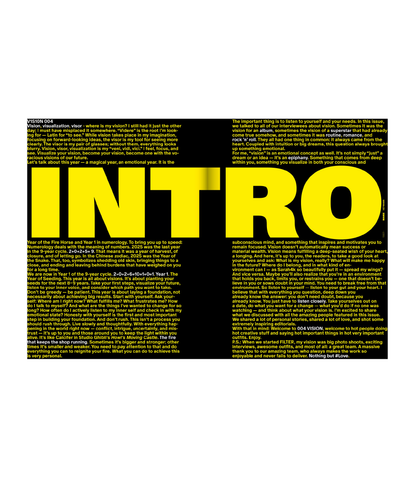 #ISSUE 004 VISION